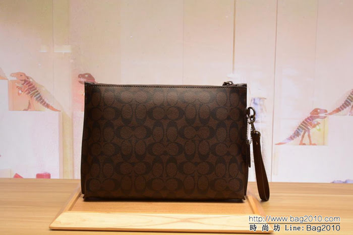 COACH蔻馳 Coach28614 29508新款 男士大手拿包 手腕包  Chz1435